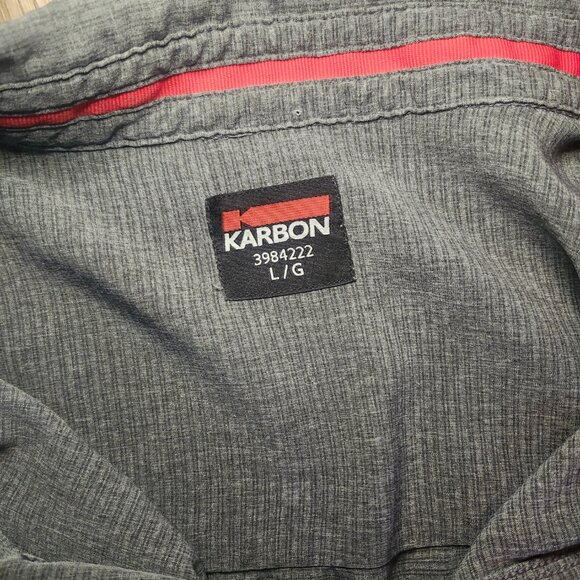 Karbon Men’s Performance Polo – Grey, Size Large (BNWOT) - Picture 2 of 4